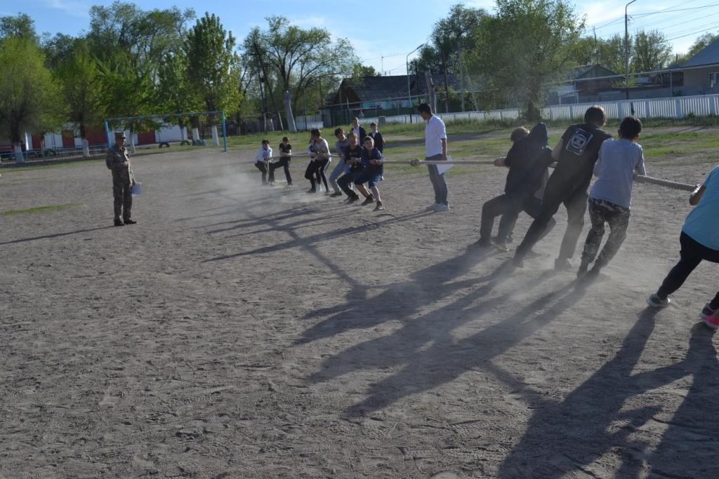 спортивное мероприятие "Служу отечеству!"